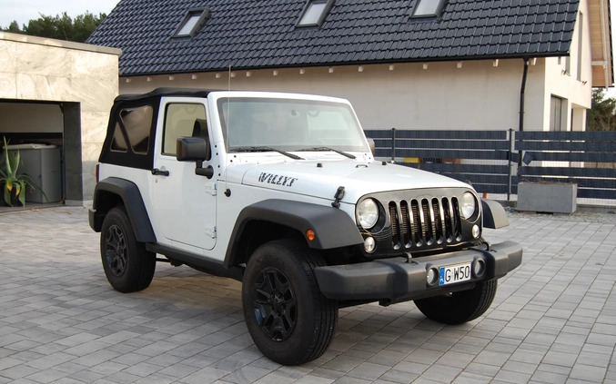 Jeep Wrangler cena 87000 przebieg: 69000, rok produkcji 2017 z Chojnów małe 79